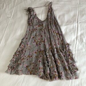 FREE PEOPLE Lavender Floral Dress 💜